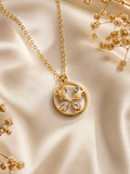 Crystal Butterfly Pendant Necklace – Anti Tarnish Jewelry