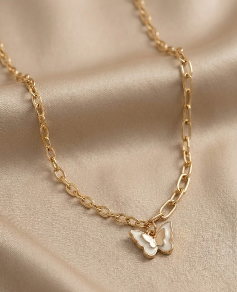 Butterfly Charm Necklace