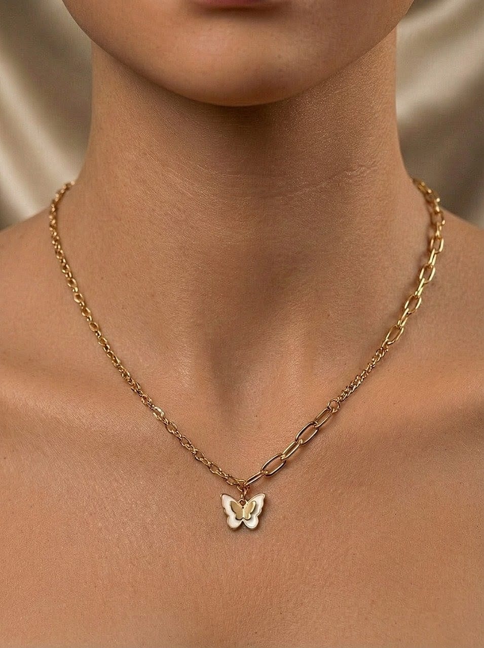 Butterfly Charm Necklace