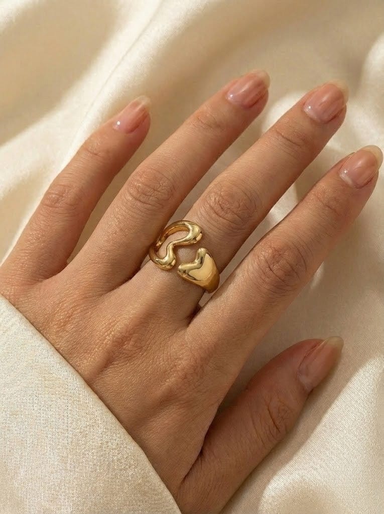 Gold Heart Ring