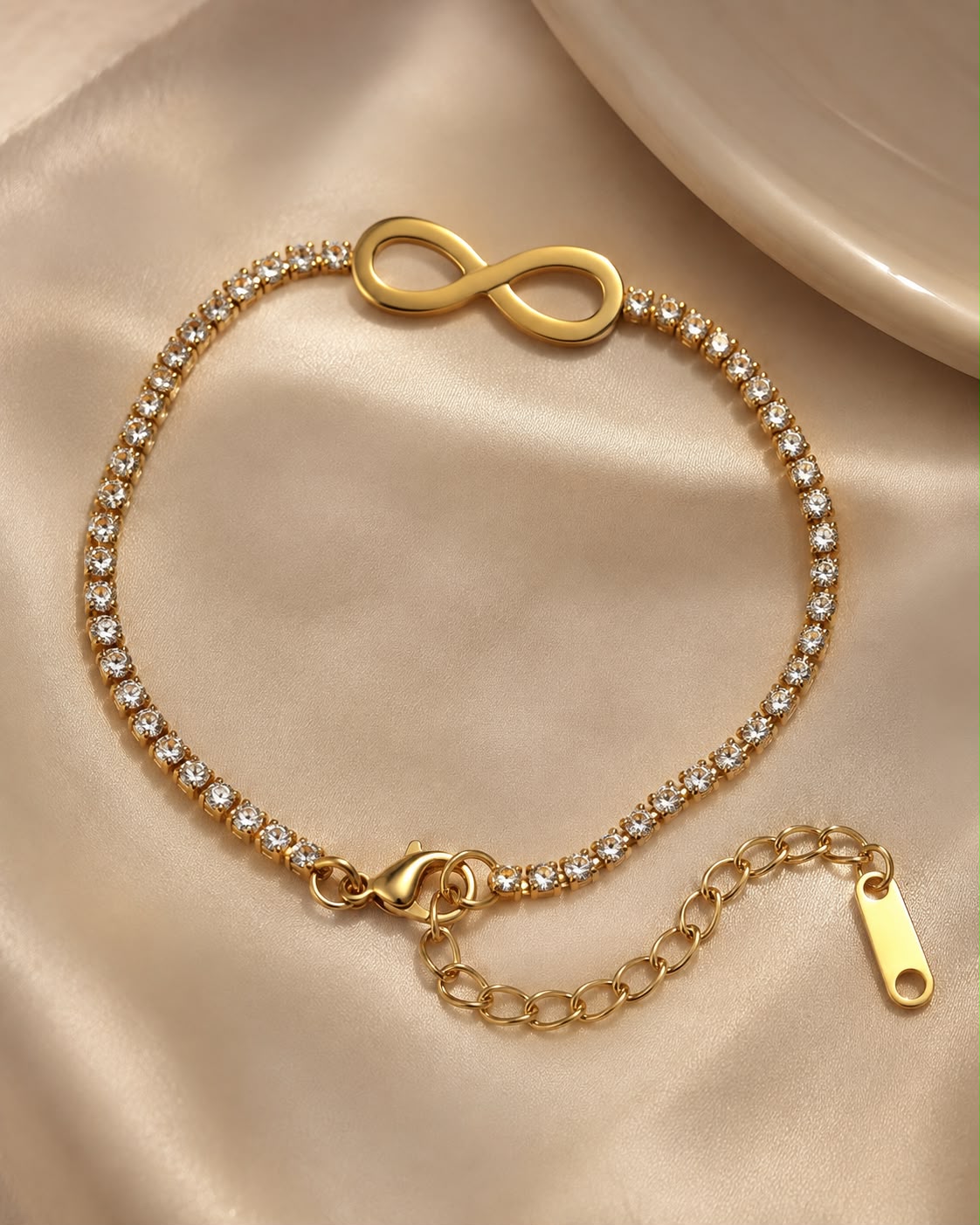 Infinity Sparkle Bracelet