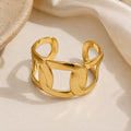 Interlinked Sculpted Bangle
