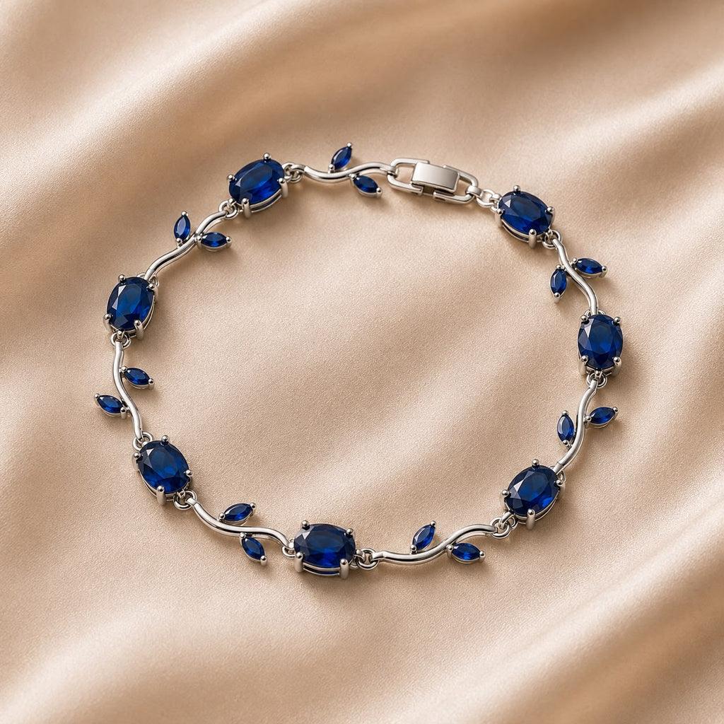 Midnight Bloom Tulip Bracelet