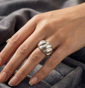 Swirl Dome Ring