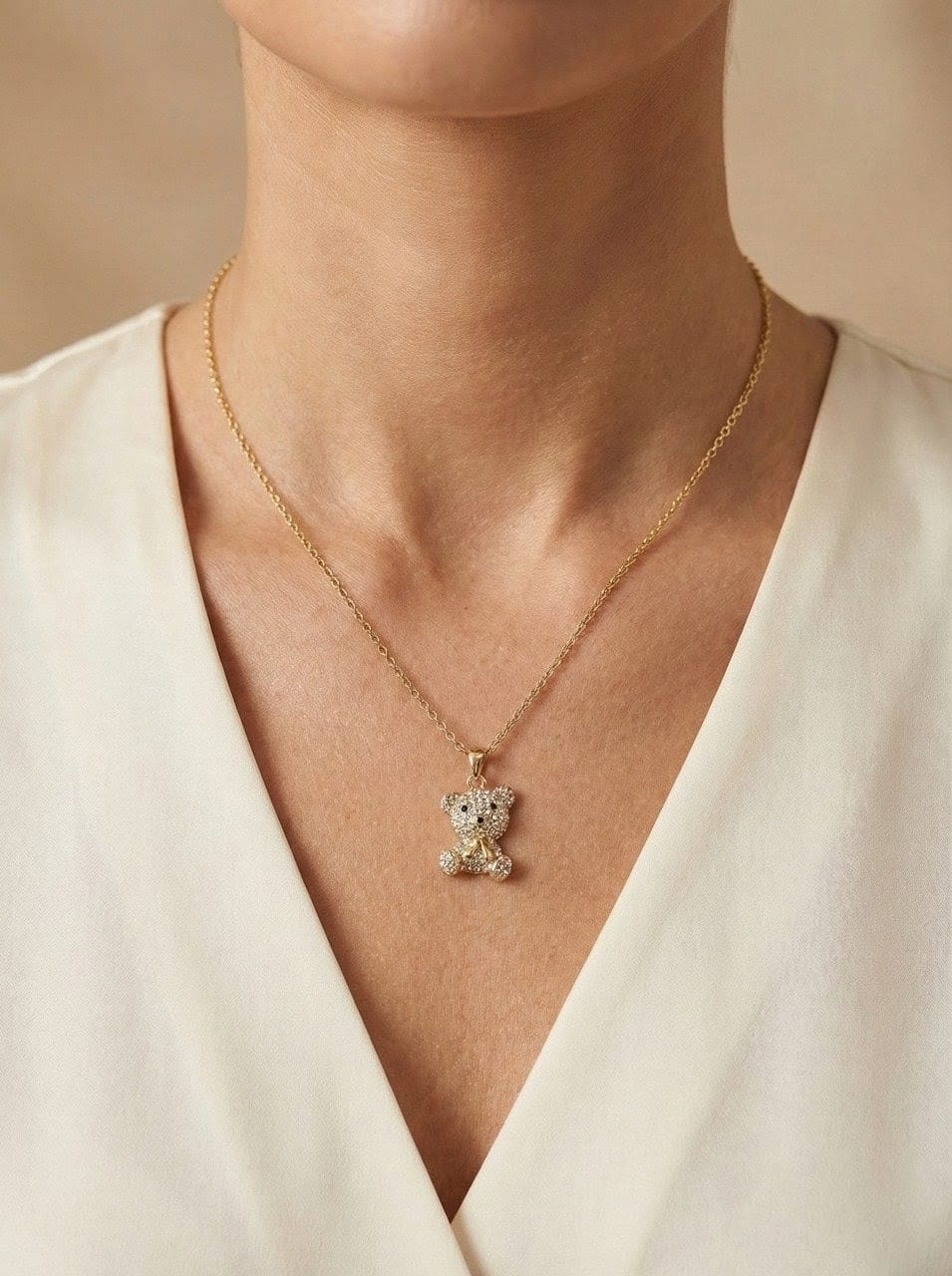 Teddy Bear Necklace