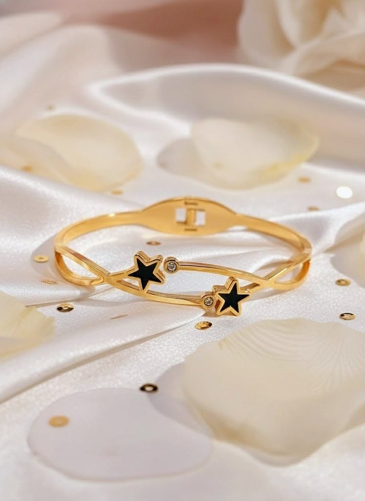 Twin Star Infinity Bangle