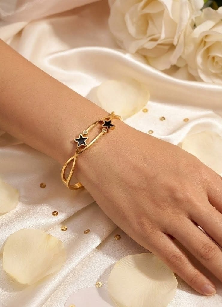 Twin Star Infinity Bangle